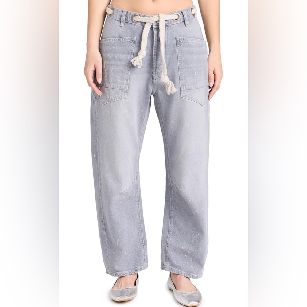 Free People Moxie Barrel Jeans